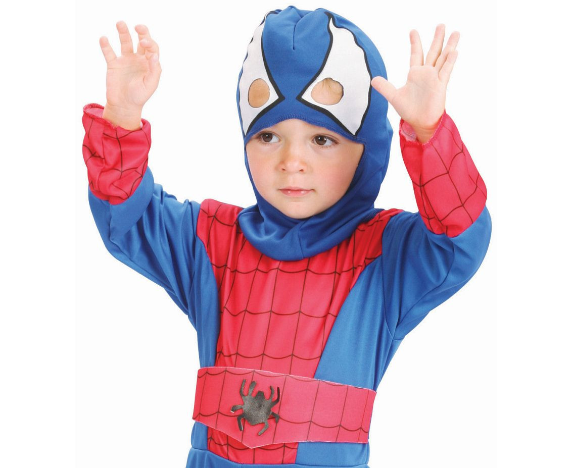 Role-play set for kids Spider Hero (jumpsuit, belt, hood), size 92/104 cm
